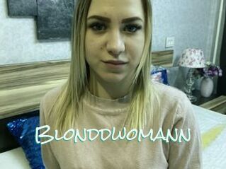 Blonddwomann