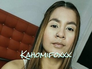 Kahomifoxxx
