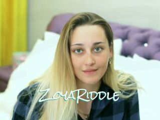 ZoyaRiddle